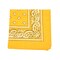 Unibasic Paisley 100% Cotton Bandana XL, head wrap, handkerchief - 10 Pack